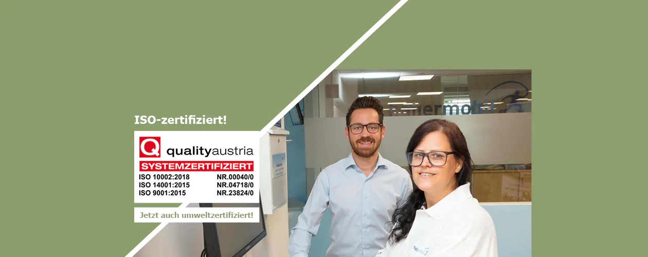 ISO-Zertifizierung - hallermobil
