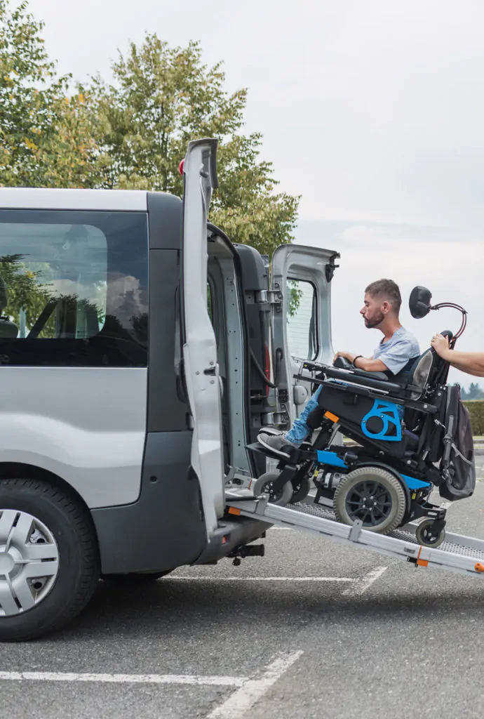 Barriere­freier Mietwagen